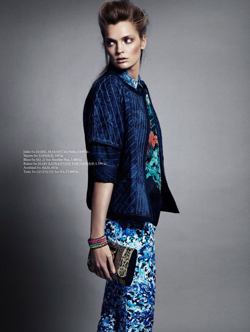 Gertrud Hegelund by Honer Akrawi for Eurowoman June 2012