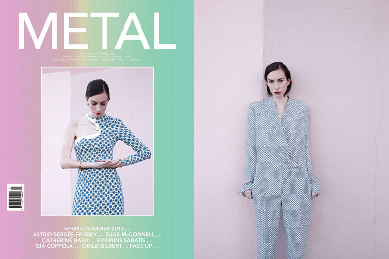 Gia Coppola by Eric Guillemain in Stella McCartney for Metal #27