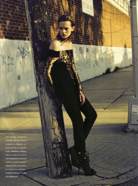 Mina Cvetkovic in Flair August