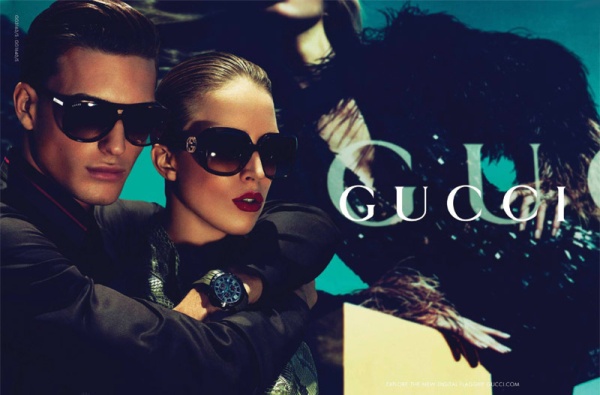 Gucci Cruise 2011 Campaign | Raquel Zimmermann by Mert & Marcus