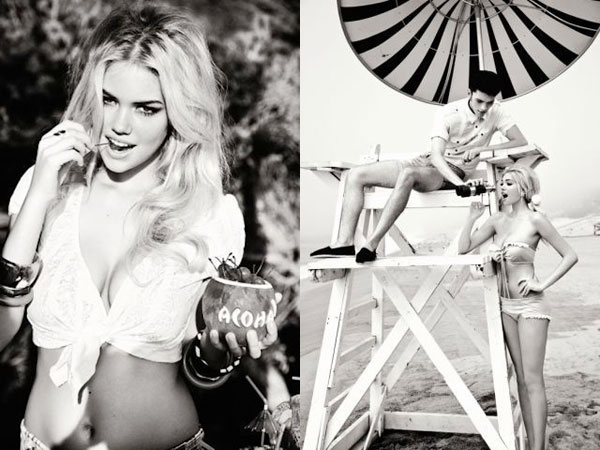 Guess Spring 2011 Campaign Preview | Kate Upton by Ellen von Unwerth