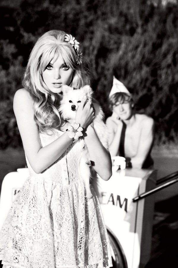 Guess Spring 2011 Campaign | Elsa, Alyssa & Kate by Ellen von Unwerth