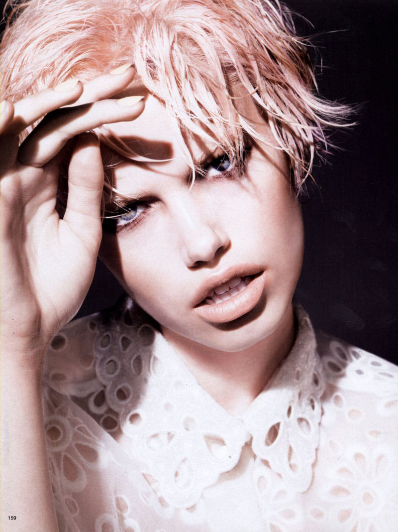 Hailey Clauson by Liz Collins for Vogue Japan