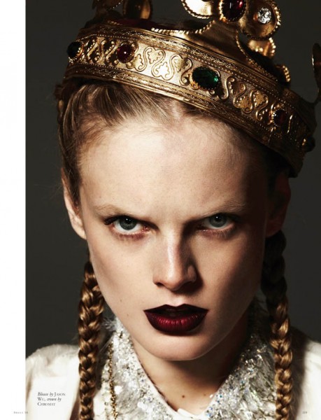Hanne Gaby Odiele by Michael Schwartz for Black #16 Hanne Gaby Odiele by Michael Schwartz for Black #16