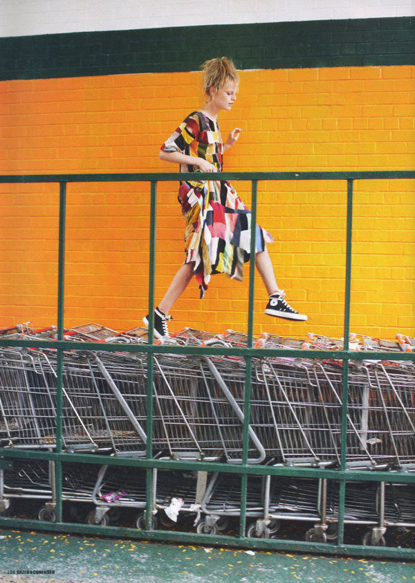 Hanne Gaby Odiele by Max Farago for Dazed & Confused