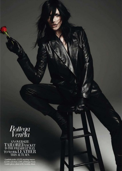 Hannelore Knuts by Michel Comte for Harper's Bazaar UK August 2010 Hannelore Knuts by Michel Comte for Harper's Bazaar UK August 2010