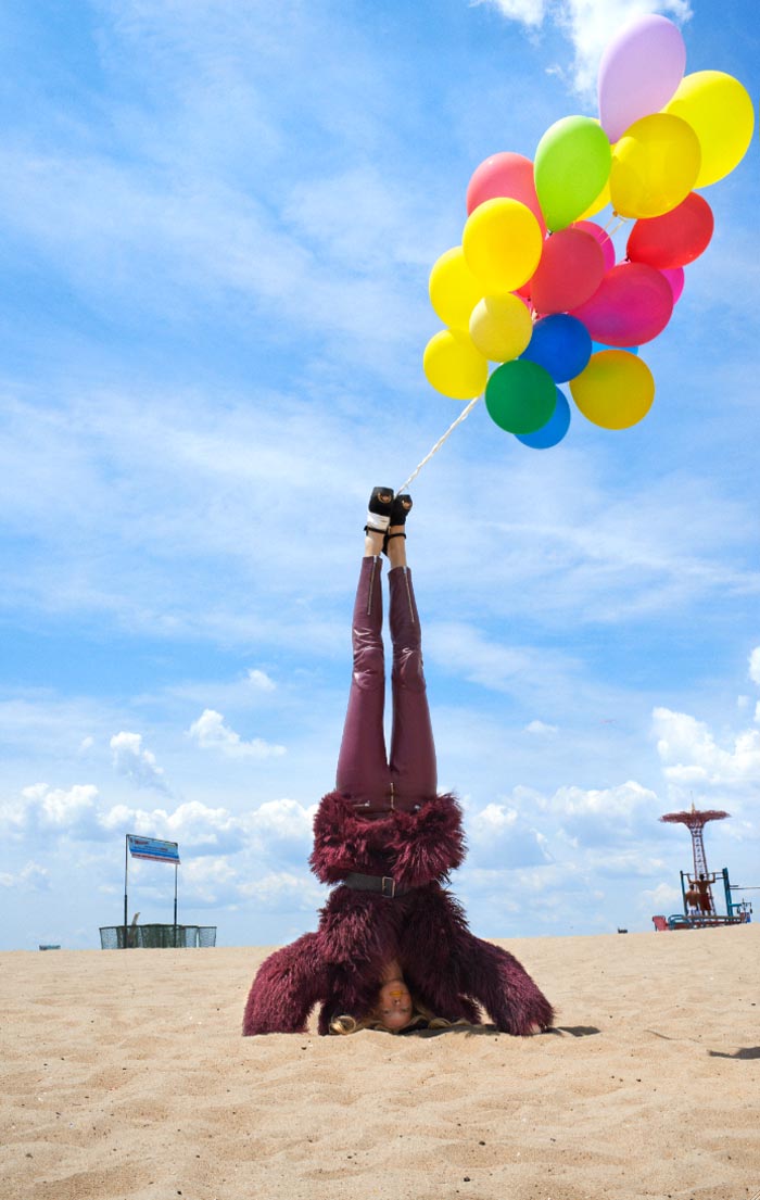 Hartje Andresen Gets Topsy Turvy for Elle Muliarchyk’s Dossier Shoot