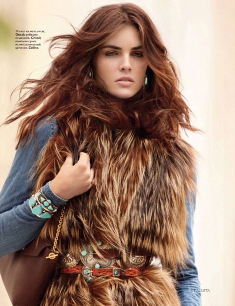 Hilary Rhoda for Vogue Russia November 2010 by KT Auleta Hilary Rhoda for Vogue Russia November 2010 by KT Auleta