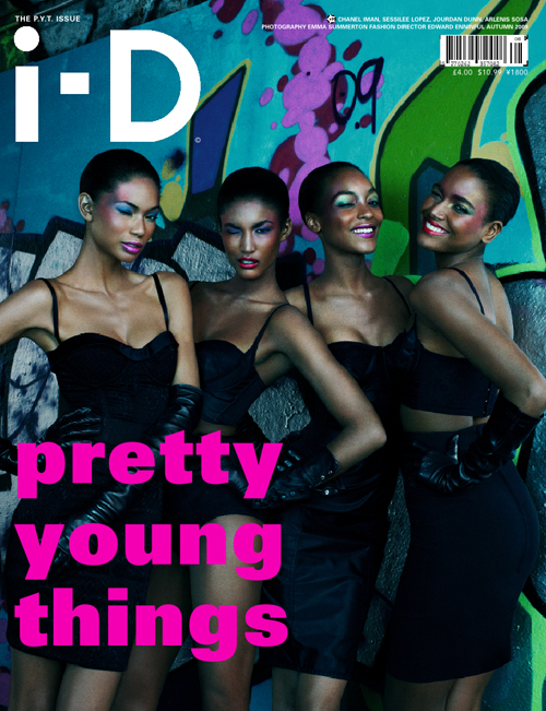 i-D September 2009 – Chanel, Sessilee, Jourdan & Arlenis by Emma Summerton