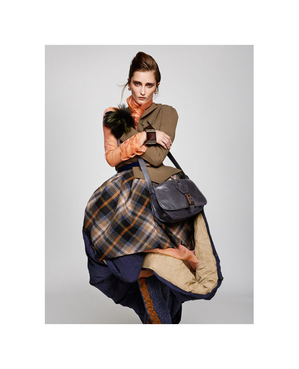 Iekeliene Stange by Wiglius de Bie for AvantGarde January / February 2011