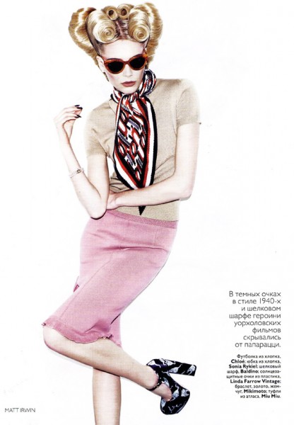 Ieva Laguna by Matt Irwin | Vogue Russia May 2010 Ieva Laguna by Matt Irwin | Vogue Russia May 2010