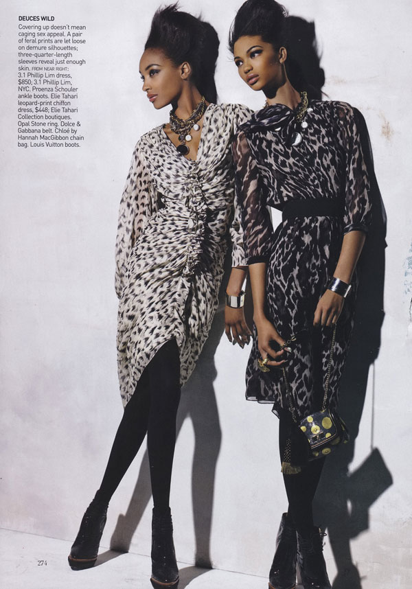 Jourdan & Chanel Are ‘Babes In Arms’ for Vogue US