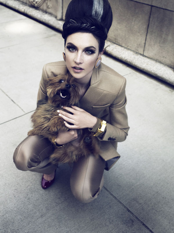 Jacquelyn Jablonski by Catherine Servel for Telegraph Magazine August 2010