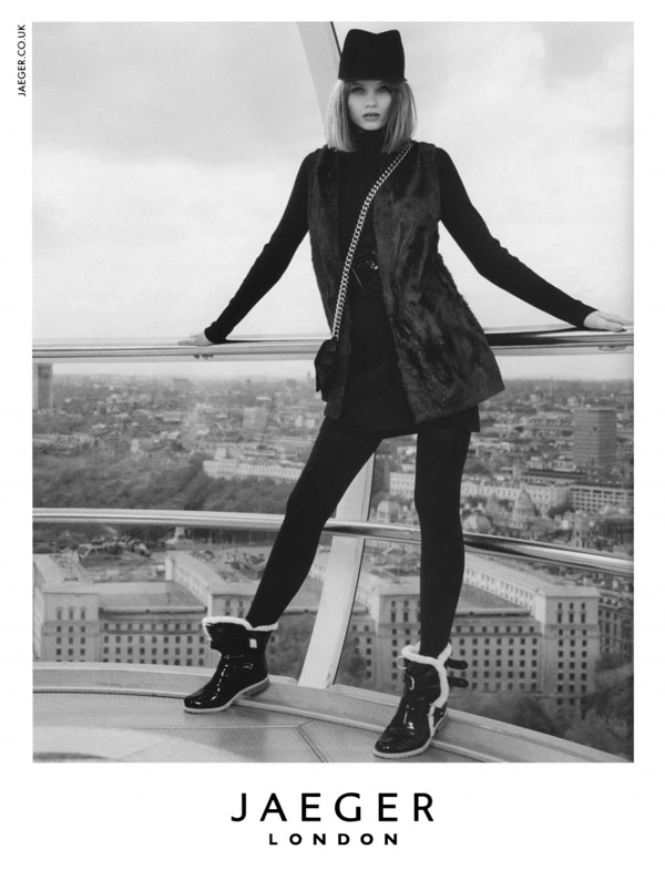 Jaeger Fall 2010 Campaign Preview | Abbey Lee Kershaw