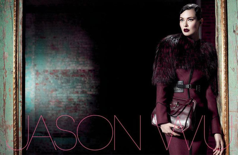 Shalom Harlow Gives Military Vibes for Jason Wu’s Fall 2012 Campaign by Willy Vanderperre