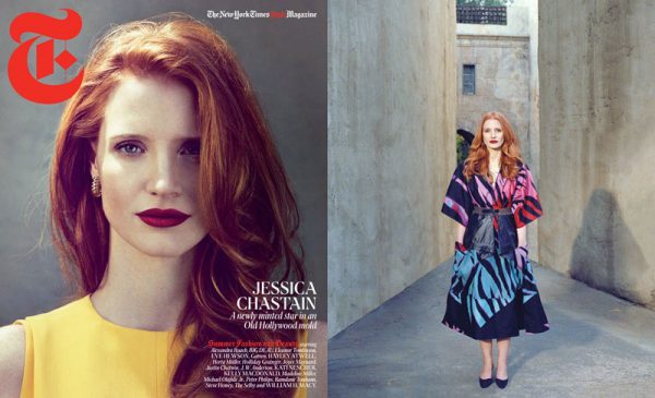 Jessica Chastain by Cass Bird for T Magazine Summer 2012 Jessica Chastain by Cass Bird for T Magazine Summer 2012