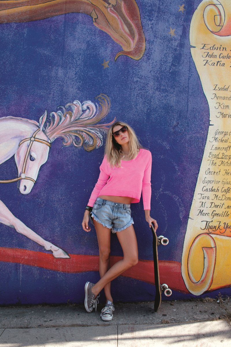 Jessica Hart for Free People January 2012 by Chrissy Piper