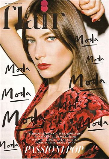 Flair October 2009 – Jessica Miller by Magnus Unnar