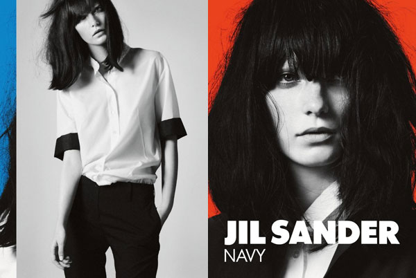 Jil Sander Navy Spring 2011 Campaign Preview | Valerija Kelava by David Sims