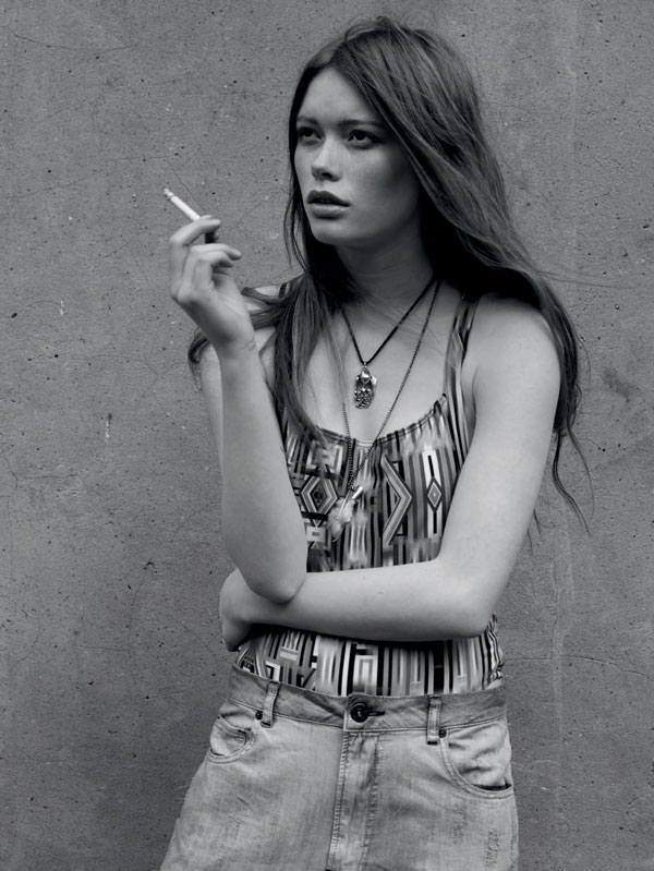 Julia Hafstrom for EXIT Spring/Summer 2010 by Joachim Mueller-Ruchholtz