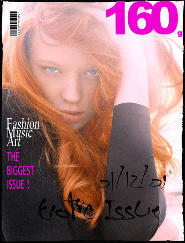 Cover | Julia O by Urivaldo Lopes for 160g Dec/Jan