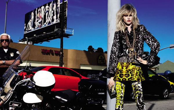 Just Cavalli Fall 2010 Campaign | Sasha Pivovarova by Mert & Marcus