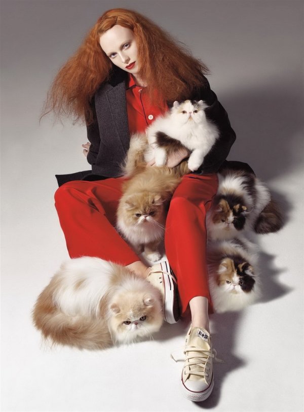 Morning Beauty | Karen Elson by Steven Meisel