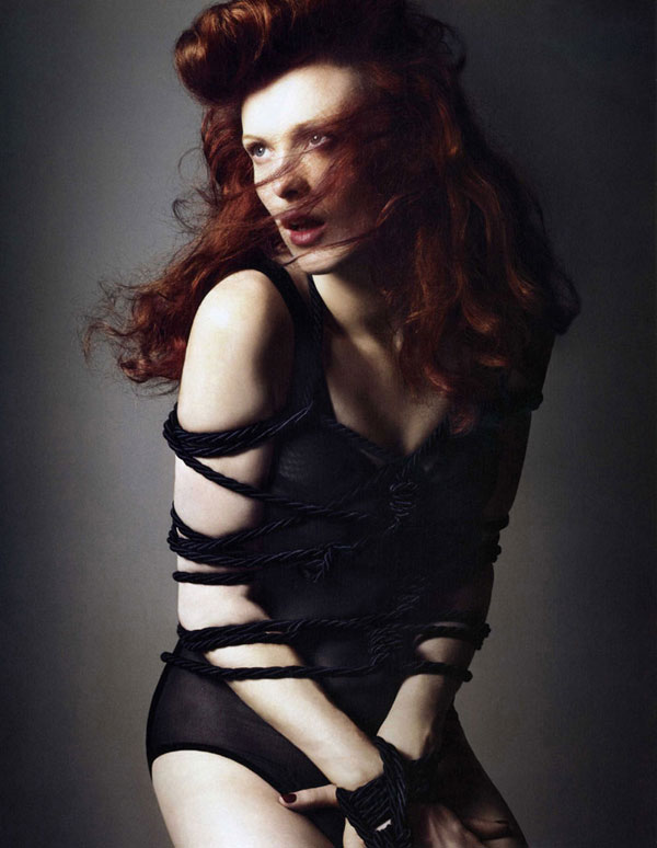 Morning Beauty | Karen Elson by David Sims