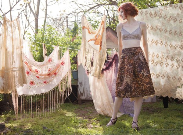 Karen Elson by Kate Elson for Nylon June/July 2010