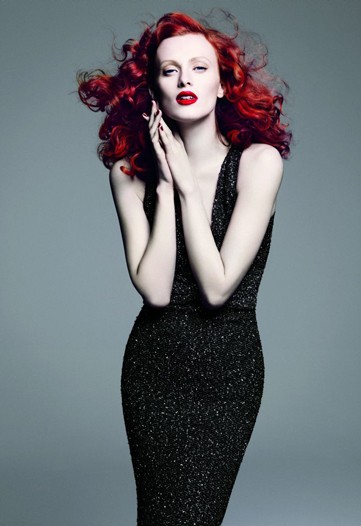 S/S ’10 Campaign Preview | Karen Elson for St. John by Greg Kadel