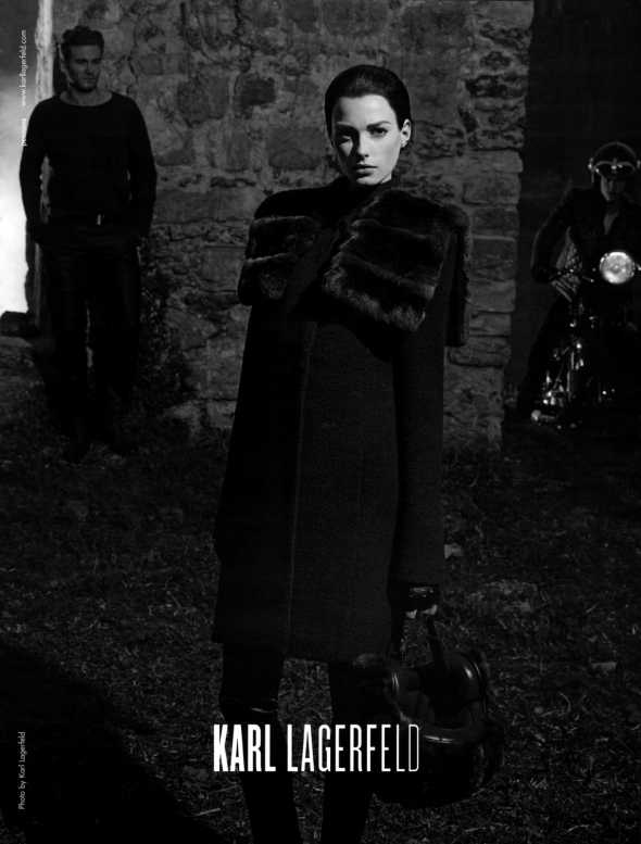 Campaign Preview | Sigrid Agren for Karl Lagerfeld Fall 2009