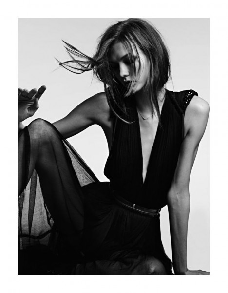 Karlie Kloss by Hedi Slimane for Vogue Japan Karlie Kloss by Hedi Slimane for Vogue Japan