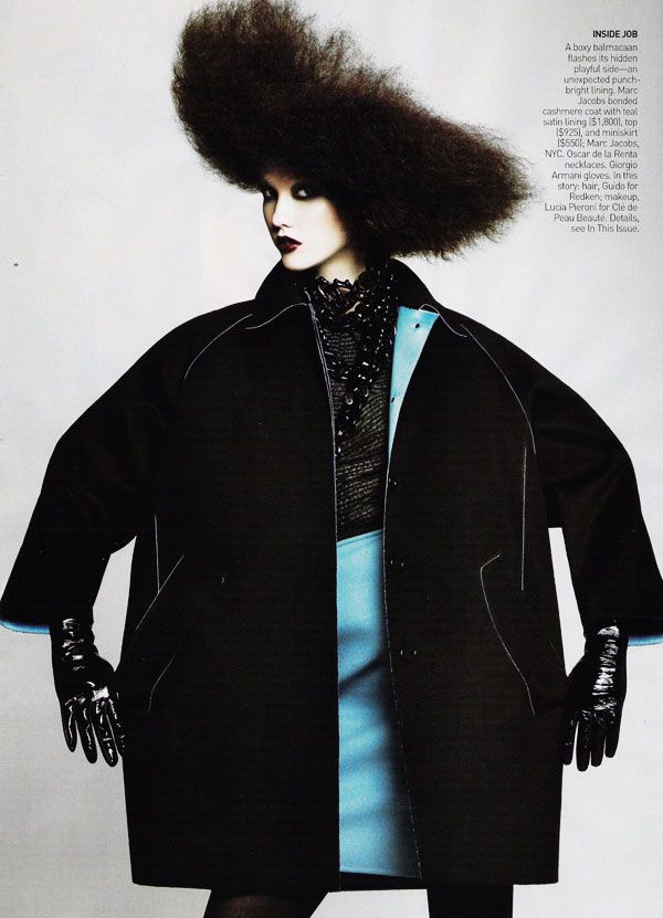 Top Coats – Karlie Kloss by David Sims for Vogue