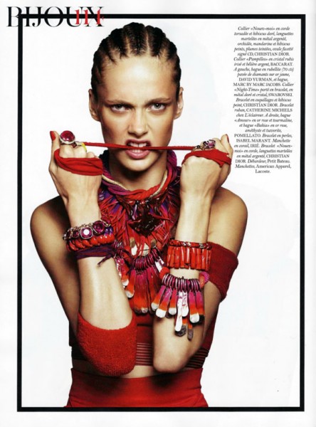 Karmen Pedaru by Paola Kudacki for Vogue Paris February 2011 Karmen Pedaru by Paola Kudacki for Vogue Paris February 2011