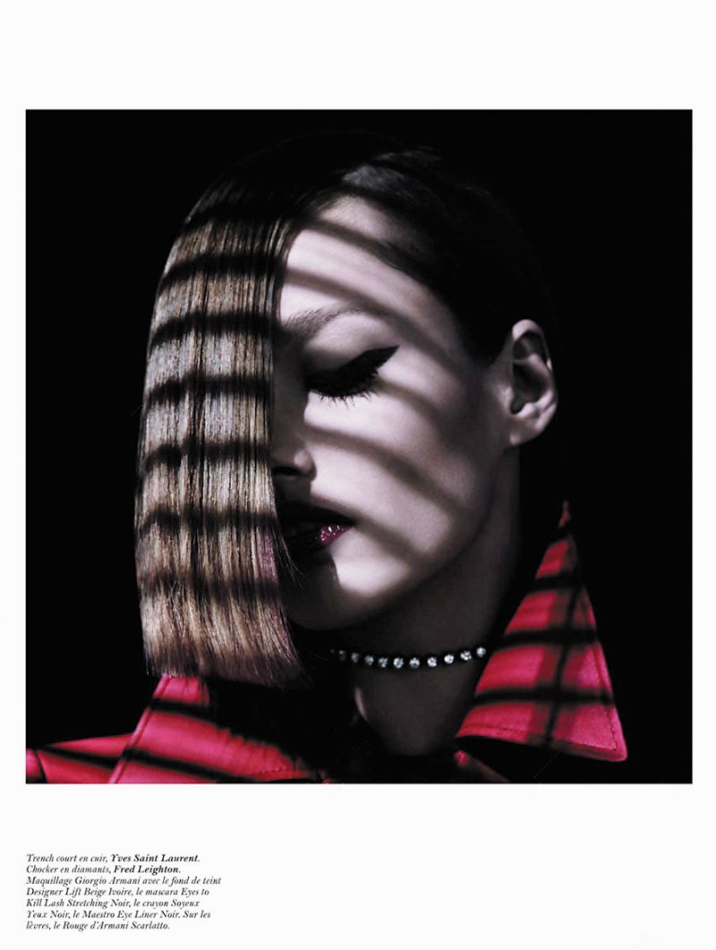 Karmen Pedaru by Hedi Slimane for Vogue Paris