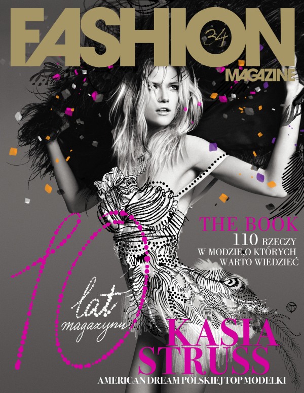 Fashion Winter 2010 Cover | Kasia Struss by Seth Sabal