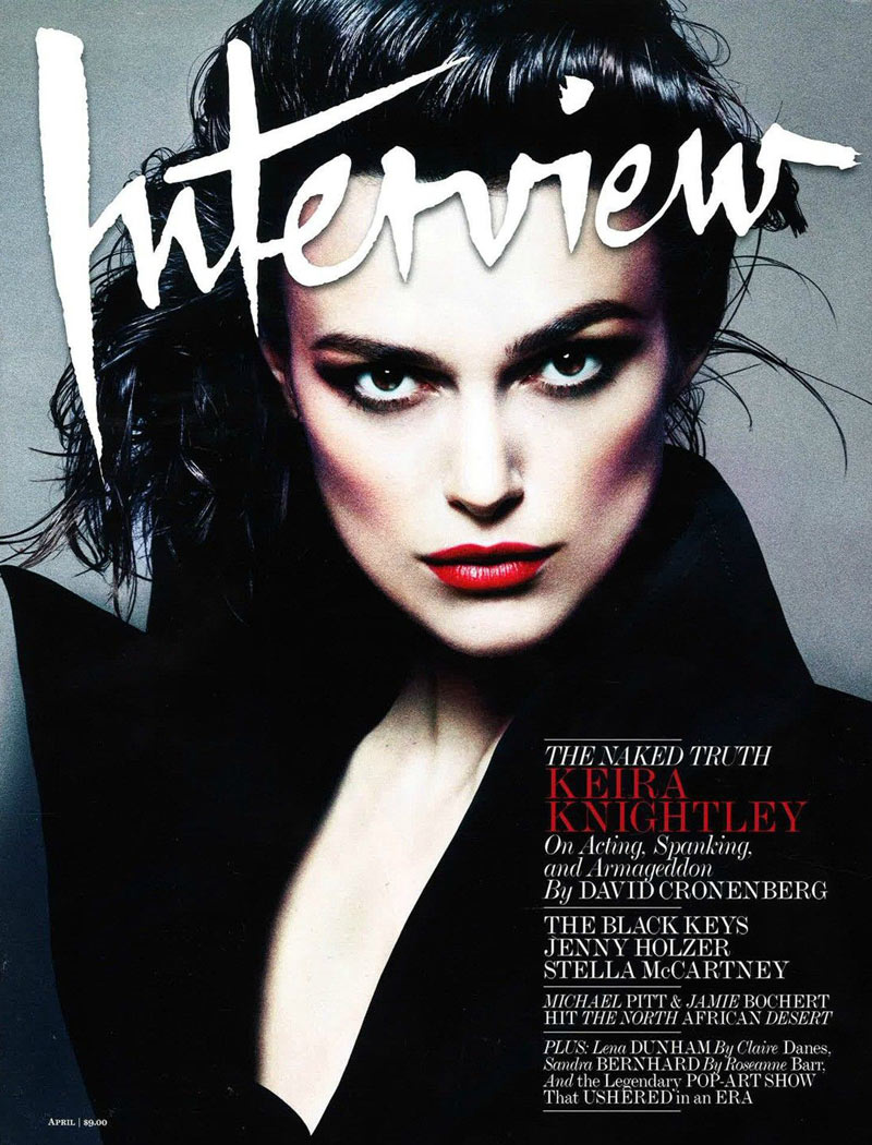 Interview April 2012 Cover | Keira Knightley by Mert & Marcus
