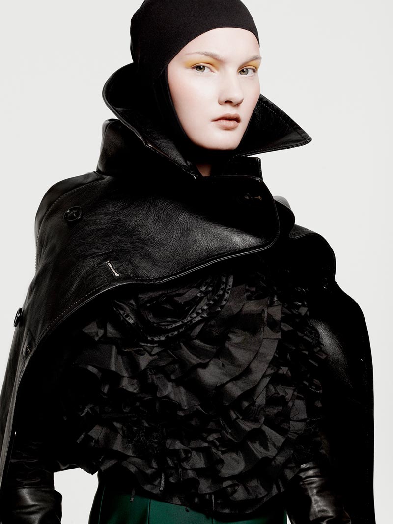 Jean-François Campos Captures Kirsi Pyrhonen in Futuristic Looks for L’Express Styles