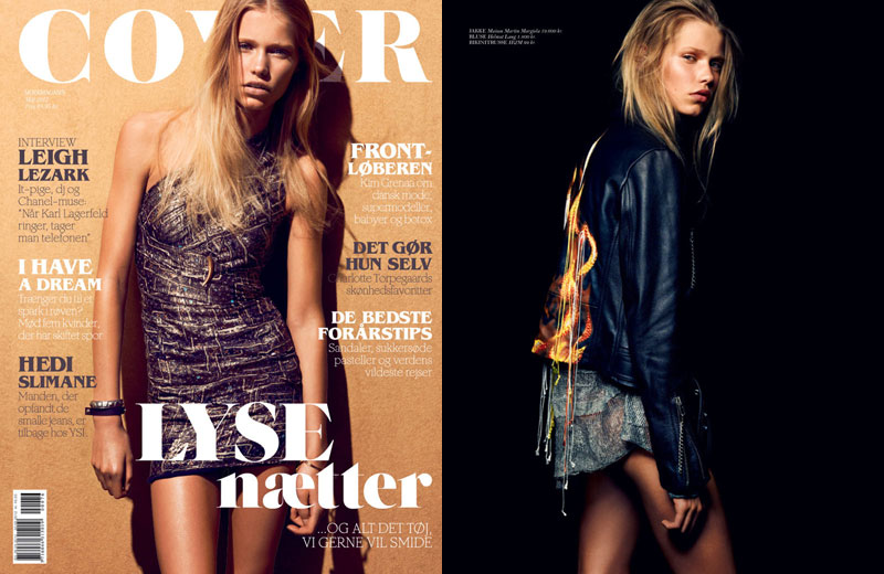 Kirstin Liljegren by Hasse Nielsen for Cover Magazine #76
