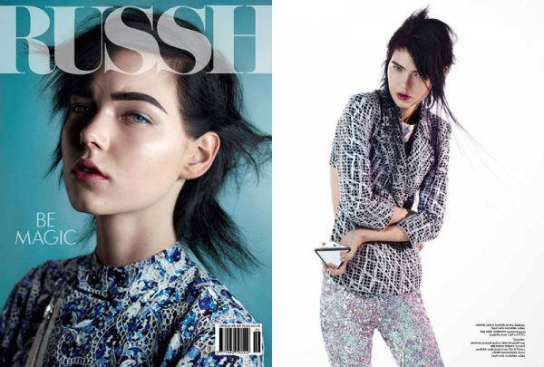 Kolfinna Kristófersdóttir is 'Ultra Sonic' for Russh's June-July Cover Shoot Kolfinna Kristófersdóttir is 'Ultra Sonic' for Russh's June-July Cover Shoot