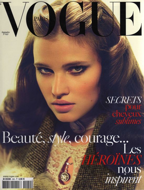 Vogue Paris September 2009 – Lara Stone by Mert & Marcus