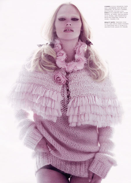 Lara Stone is ‘Fashion’s It Girl’ for W August