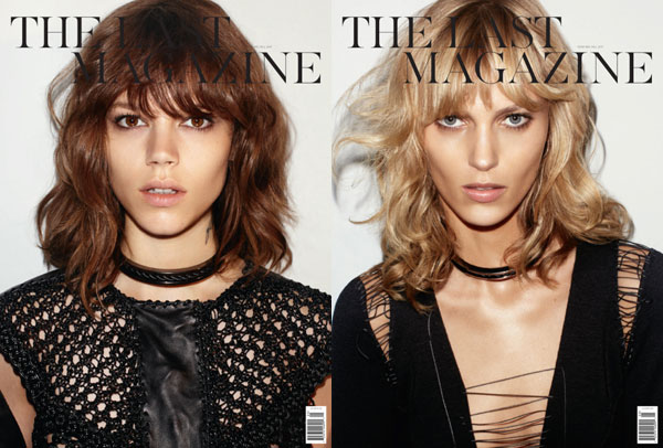 The Last Magazine F/W 2010 Cover | Freja Beha Erichsen & Anja Rubik by Maciek Kobielski