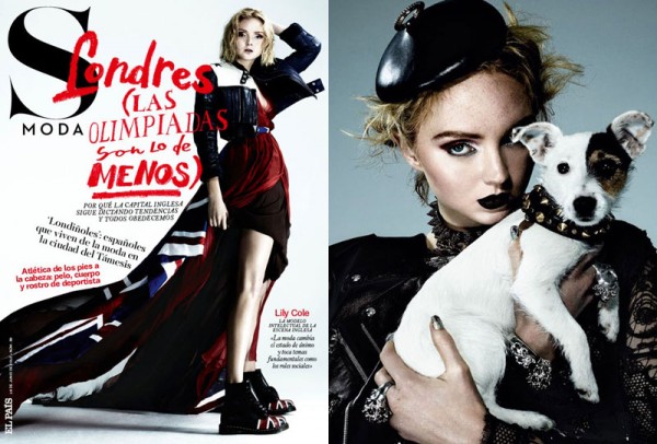 Lily Cole Has London Spirit for S Moda's June 2012 Issue by Damon Baker Lily Cole Has London Spirit for S Moda's June 2012 Issue by Damon Baker
