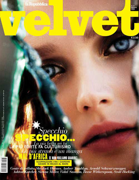 Velvet August 2009 – Lisa Cant by Enrique Badulescu