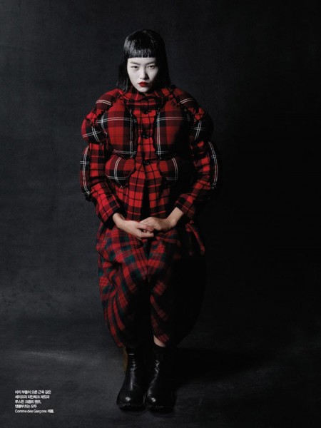 Liu Wen by Yelena Yemchuk in Comme des Garçons | Harper's Bazaar Korea October 2010 Liu Wen by Yelena Yemchuk in Comme des Garçons | Harper's Bazaar Korea October 2010