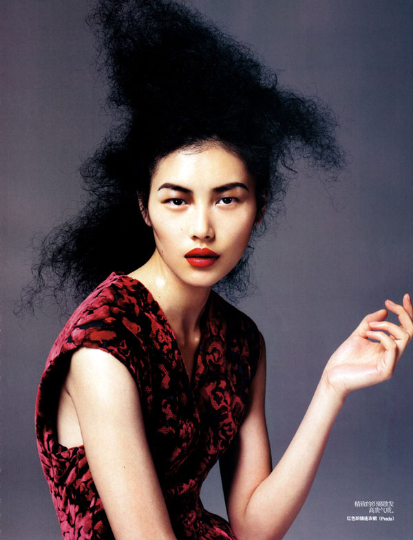 Kai Z. Feng Shoots Liu Wen for Vogue China October