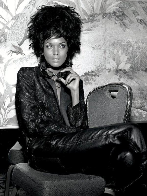 Morning Beauty | Liya Kebede by Richard Burbridge