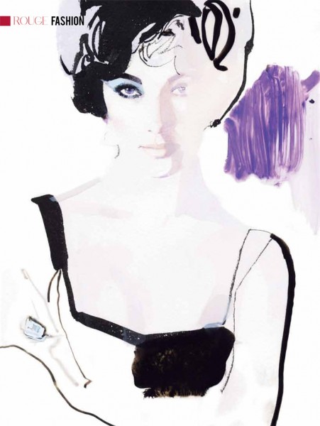 Elizabeth Taylor by David Downton for ROUGE Winter 2011 Elizabeth Taylor by David Downton for ROUGE Winter 2011