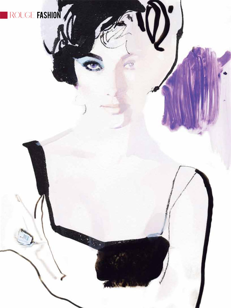 Elizabeth Taylor by David Downton for ROUGE Winter 2011